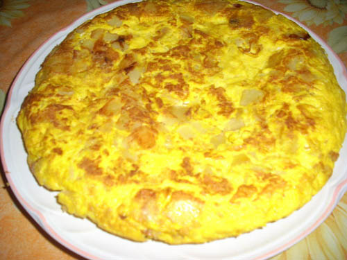 omelette  l'espagnole